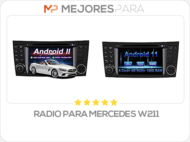 radio para mercedes w211