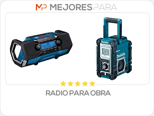 radio para obra