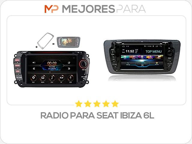 radio para seat ibiza 6l