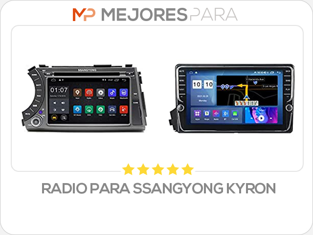 radio para ssangyong kyron