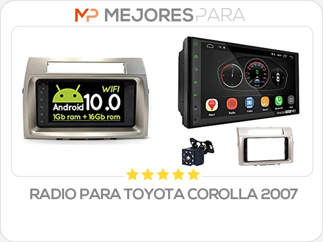 radio para toyota corolla 2007