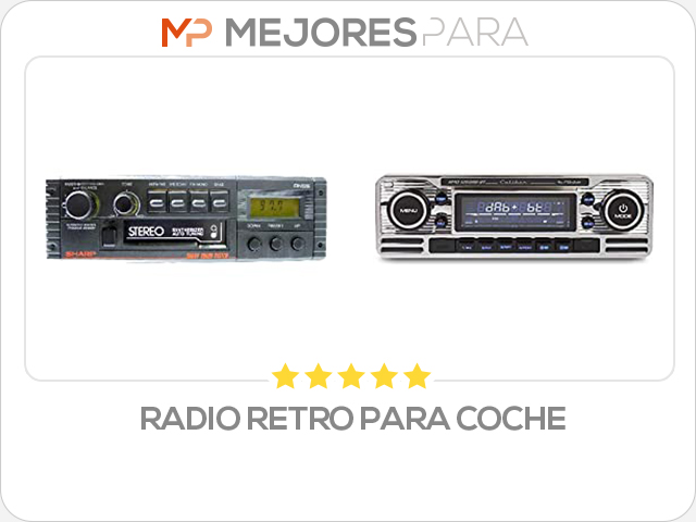 radio retro para coche