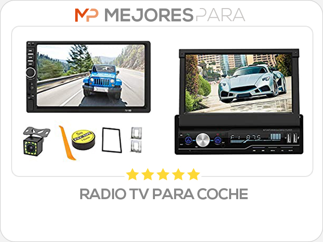 radio tv para coche