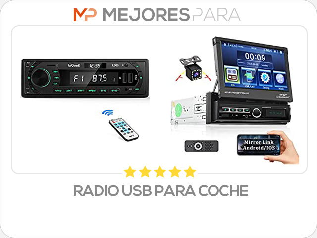 radio usb para coche