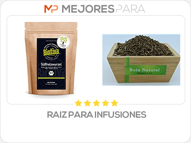 raiz para infusiones