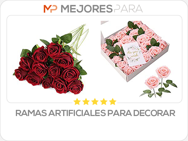 ramas artificiales para decorar