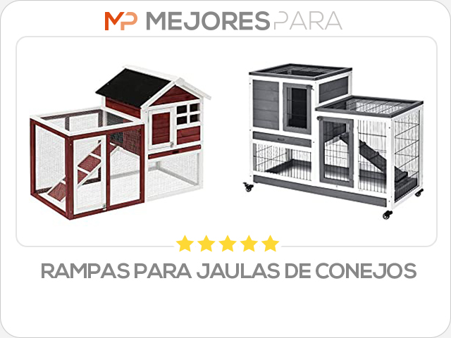 rampas para jaulas de conejos