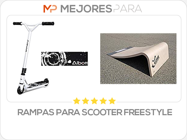 rampas para scooter freestyle