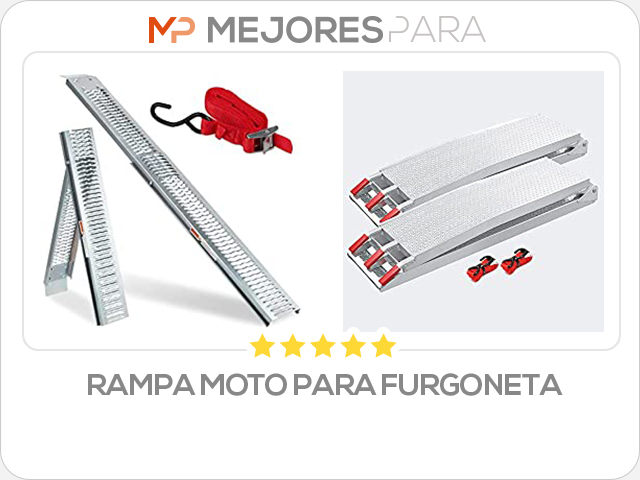 rampa moto para furgoneta