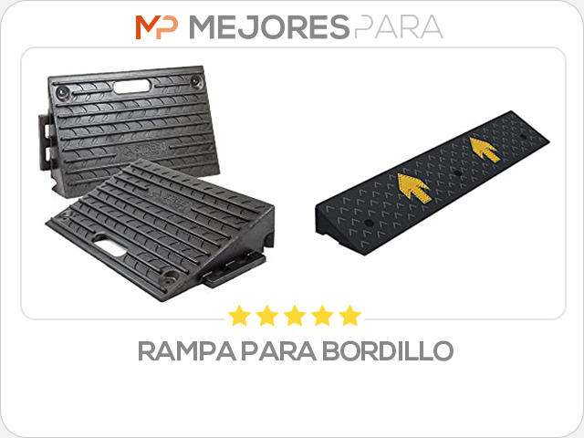 rampa para bordillo