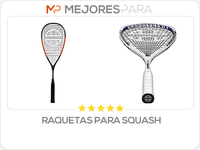 raquetas para squash