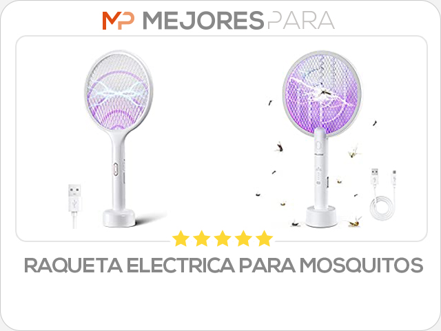 raqueta electrica para mosquitos