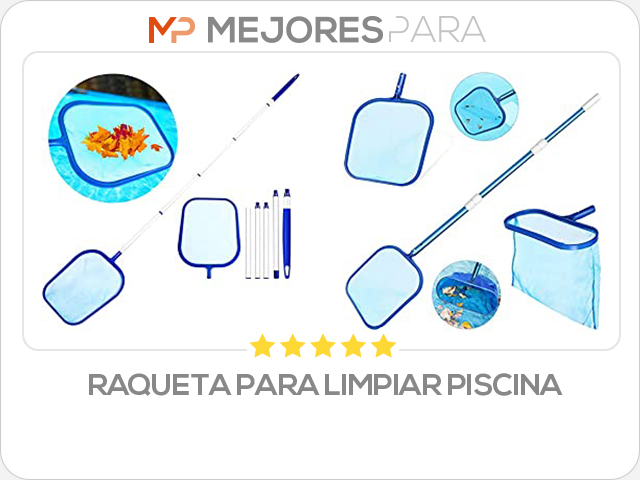 raqueta para limpiar piscina