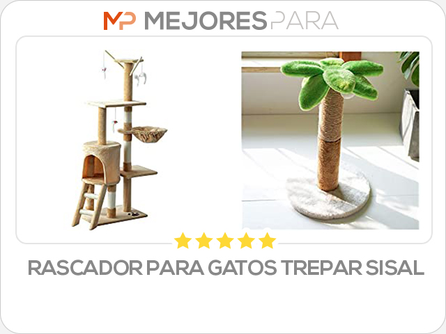 rascador para gatos trepar sisal