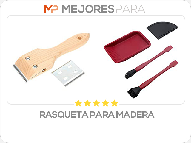 rasqueta para madera