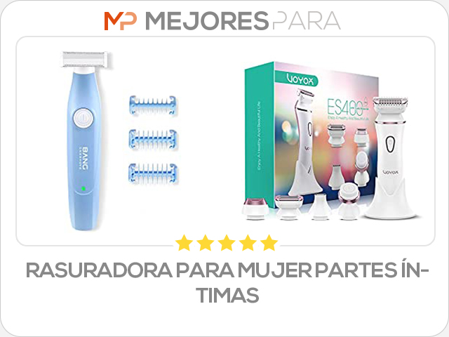 rasuradora para mujer partes íntimas