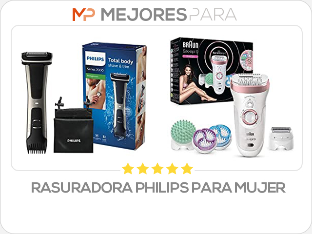 rasuradora philips para mujer