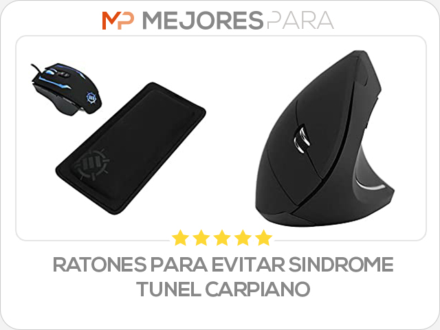 ratones para evitar sindrome tunel carpiano