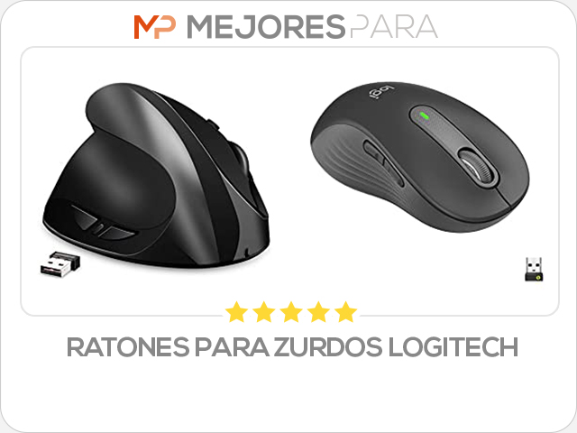 ratones para zurdos logitech