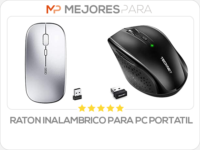 raton inalambrico para pc portatil