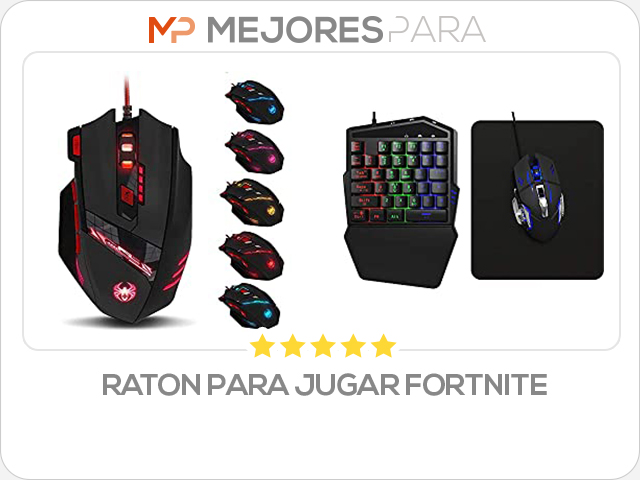 raton para jugar fortnite