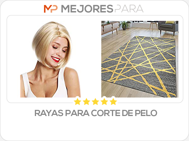 rayas para corte de pelo