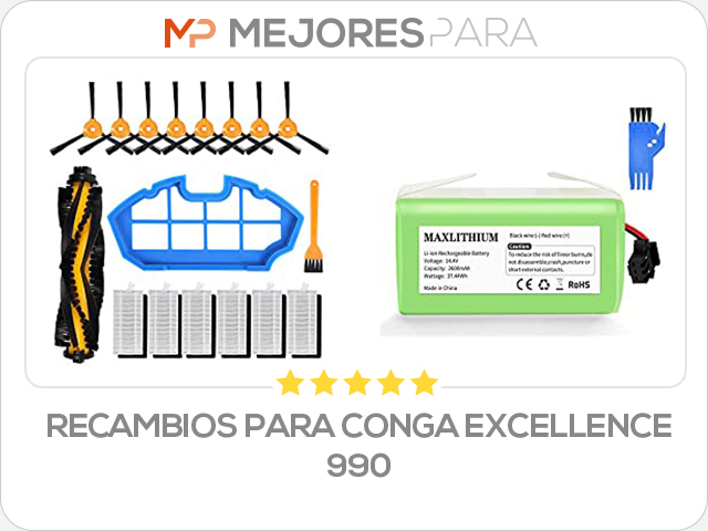 recambios para conga excellence 990