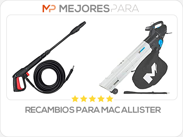 recambios para mac allister