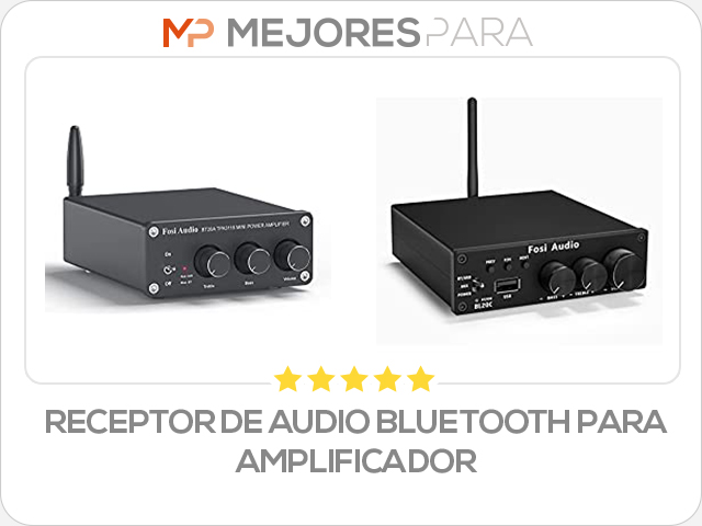 receptor de audio bluetooth para amplificador