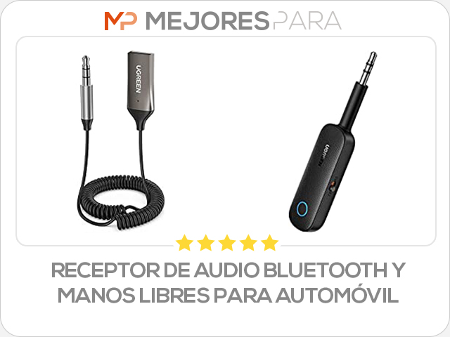 receptor de audio bluetooth y manos libres para automóvil