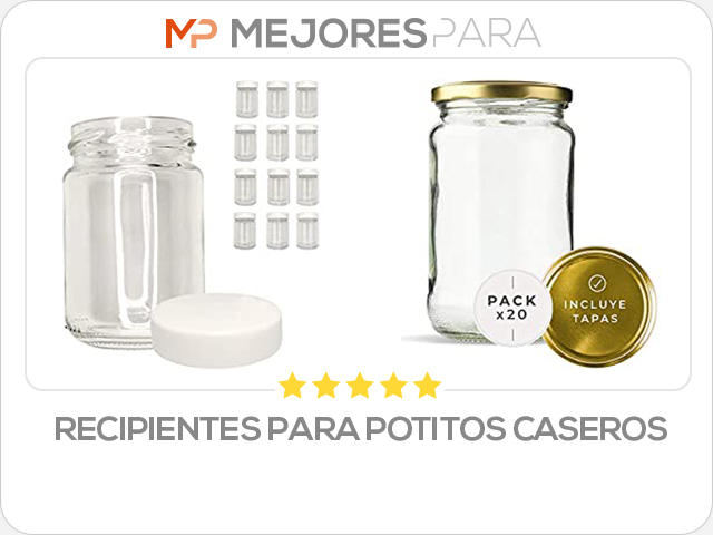 recipientes para potitos caseros