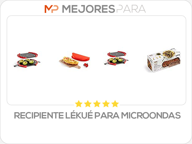 recipiente lékué para microondas