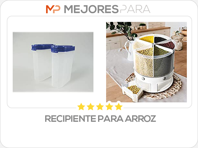 recipiente para arroz