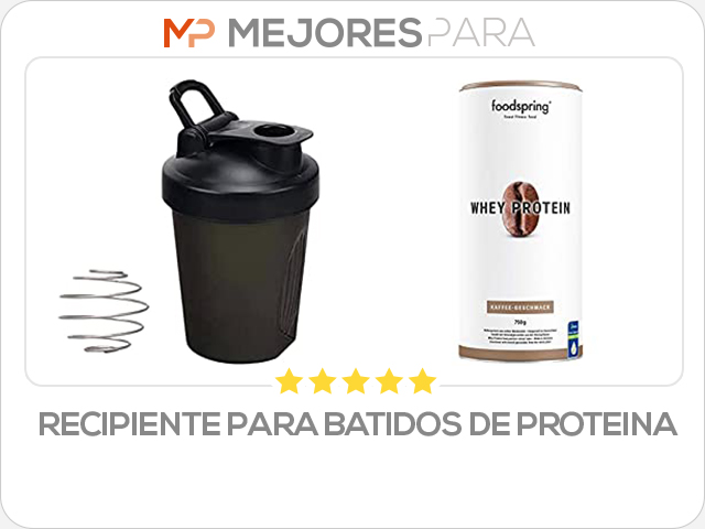 recipiente para batidos de proteina