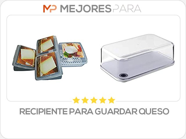 recipiente para guardar queso