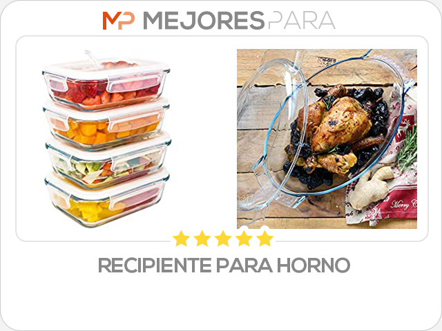 recipiente para horno