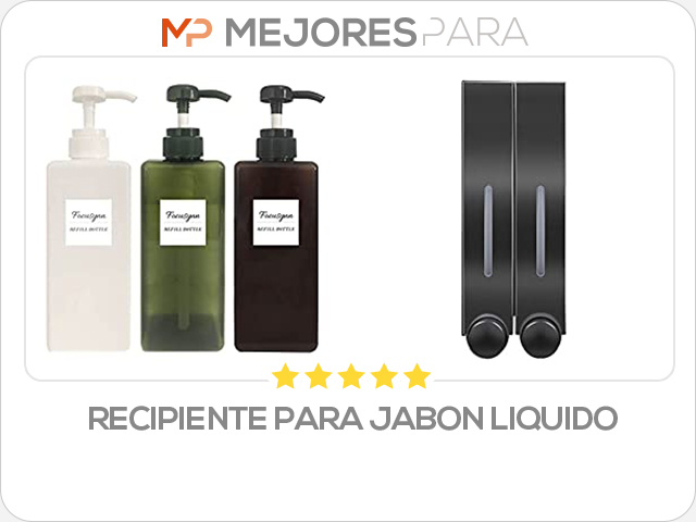 recipiente para jabon liquido