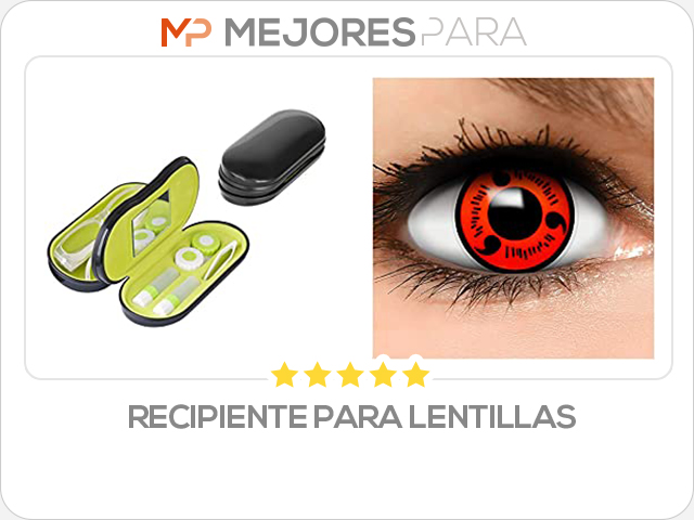 recipiente para lentillas