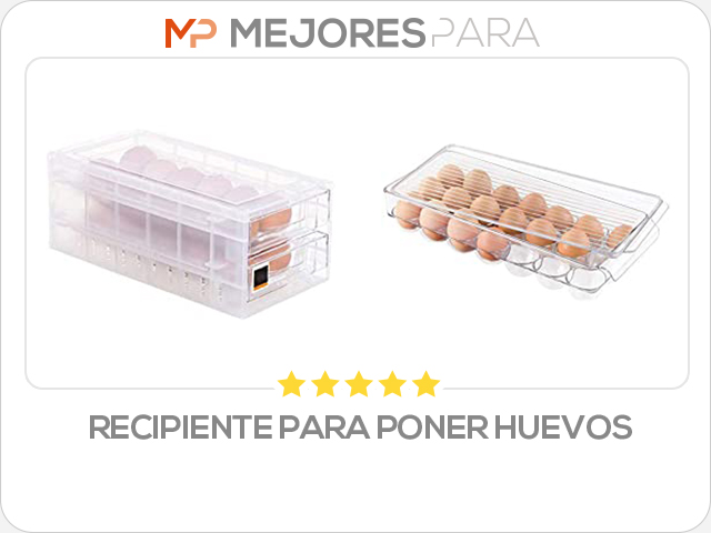 recipiente para poner huevos