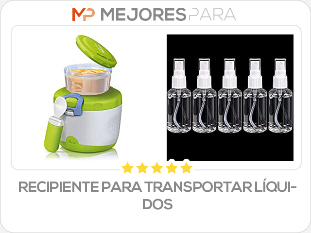 recipiente para transportar líquidos