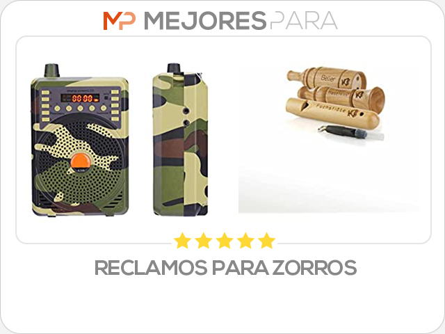 reclamos para zorros