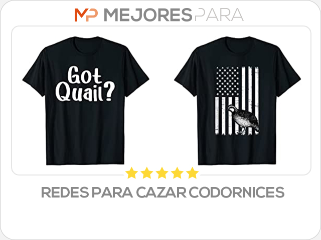 redes para cazar codornices