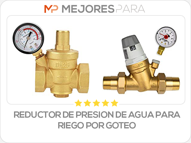 reductor de presion de agua para riego por goteo