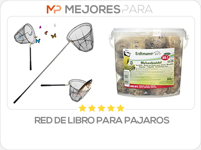 red de libro para pajaros