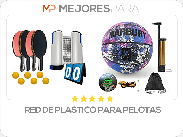 red de plastico para pelotas