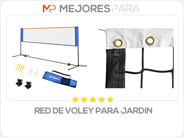 red de voley para jardin