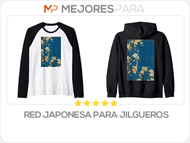 red japonesa para jilgueros