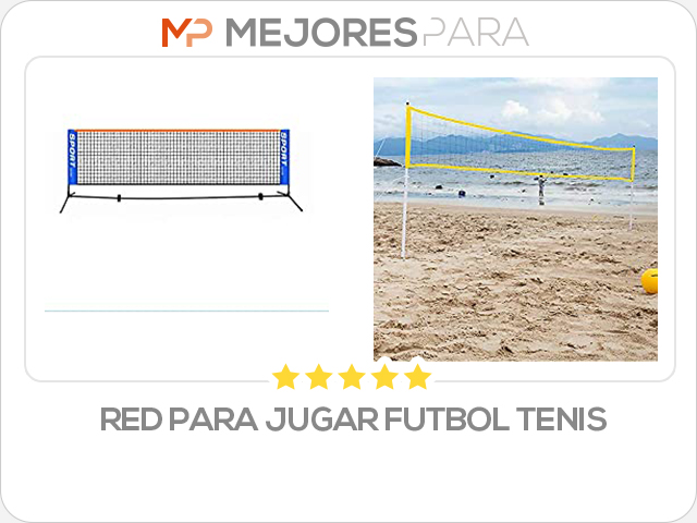 red para jugar futbol tenis