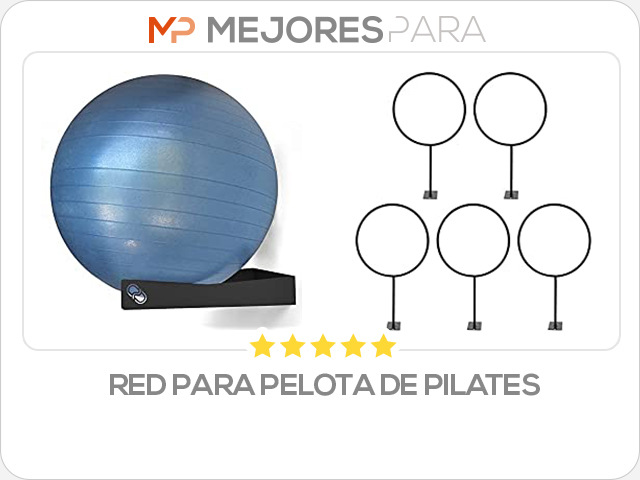 red para pelota de pilates