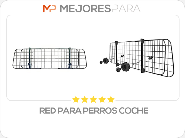 red para perros coche